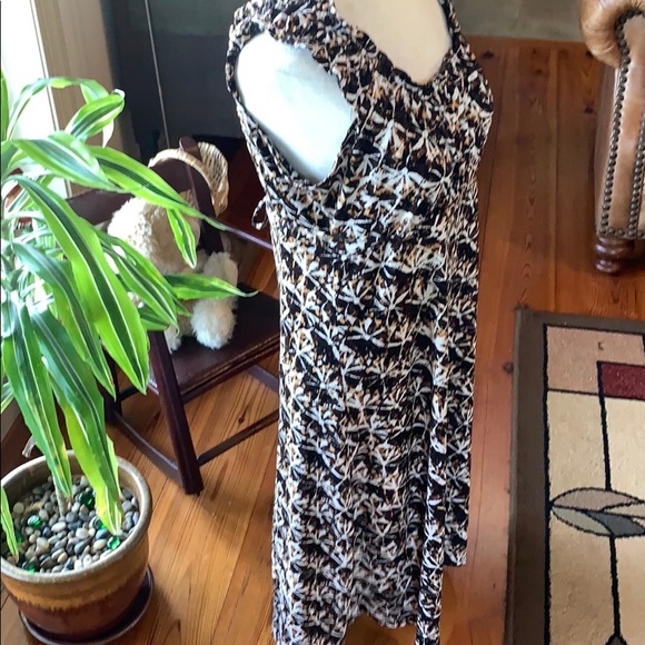 Axcess Print Dress w/ String Tieback Medium - Picture 5 of 7